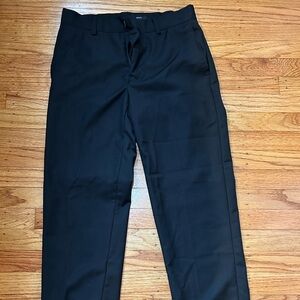 Boys black dress pants